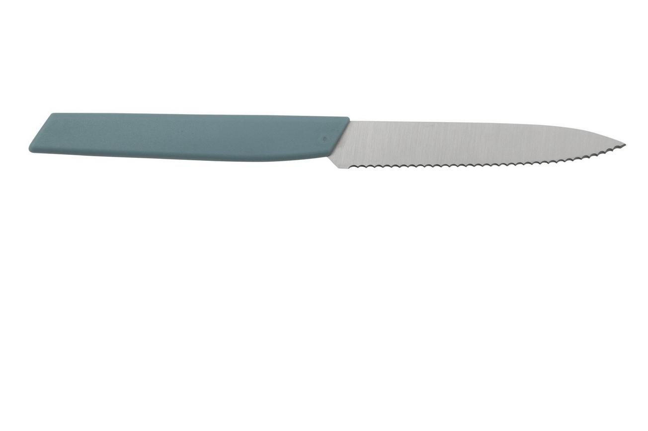 Victorinox Swiss Modern 6.9006.10W21 gekarteld groentemes 10 cm, aronablauw