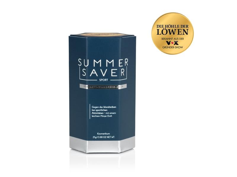 SUMMER SAVER Anti-Wundreib-Stick Sport Unisex 25 g Wasserfester Anti-Wundreib-Stick aus der TV-Show «Höhle der Löwen»