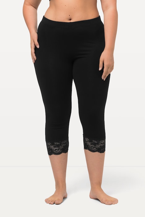 Capri, elastischer Spitzensaum, bis Gr. 66/68