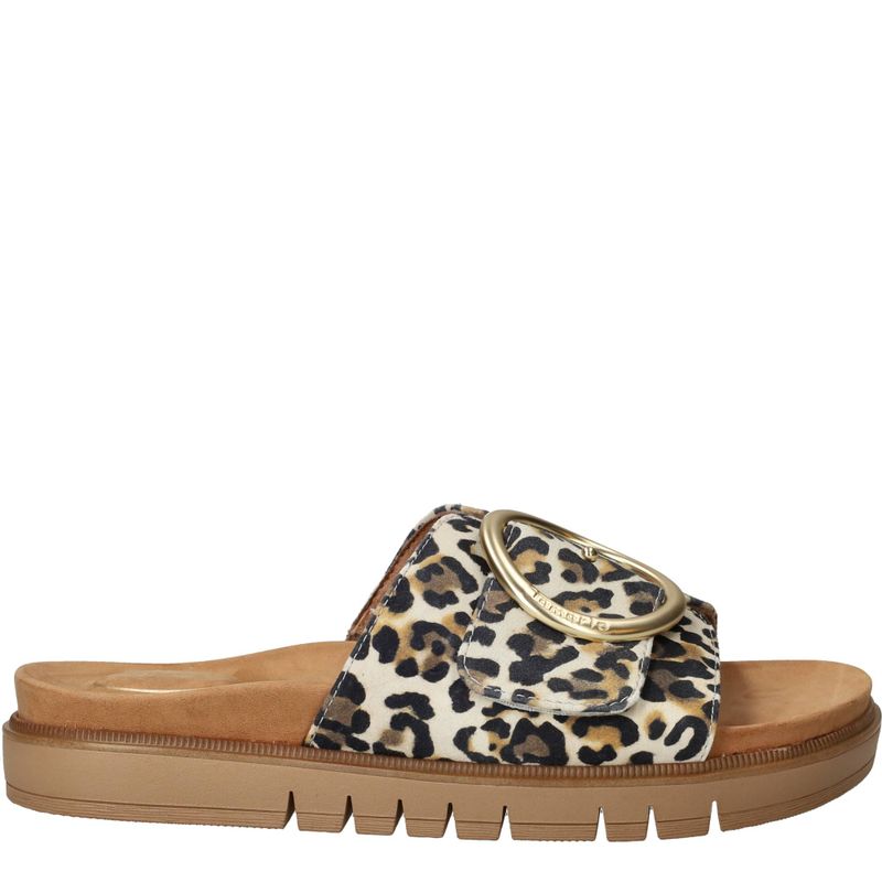 Tamaris Comfort Slippers Bruin Dames