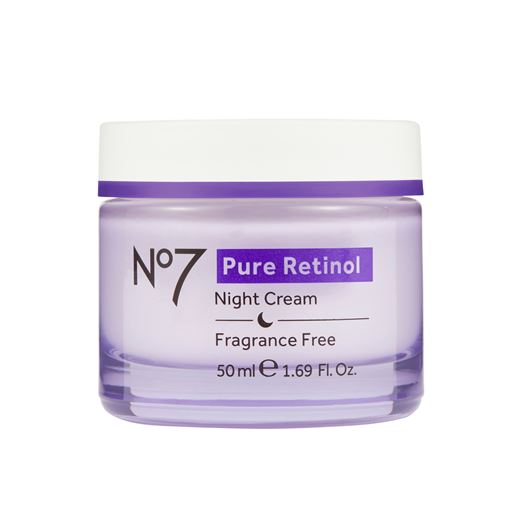 No7 Pure Retinol Repair Natcreme, 50 ml