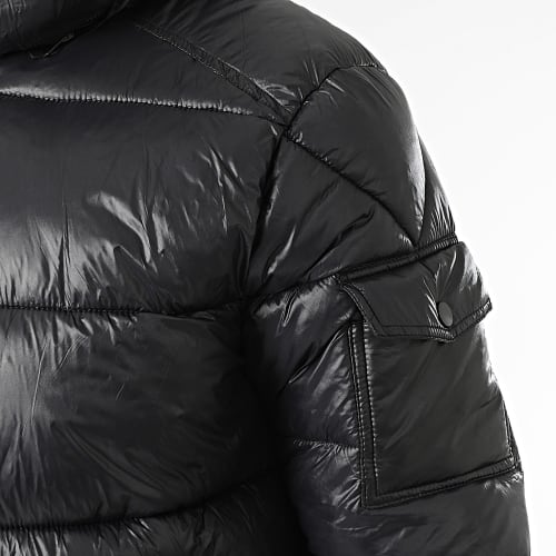 Doudoune Capuche Noir