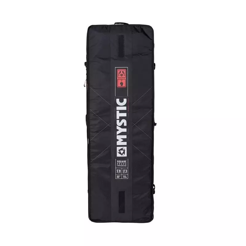 Boardbag kitesurf MYSTIC Gearbox Square 900 Black 165x50x30cm
