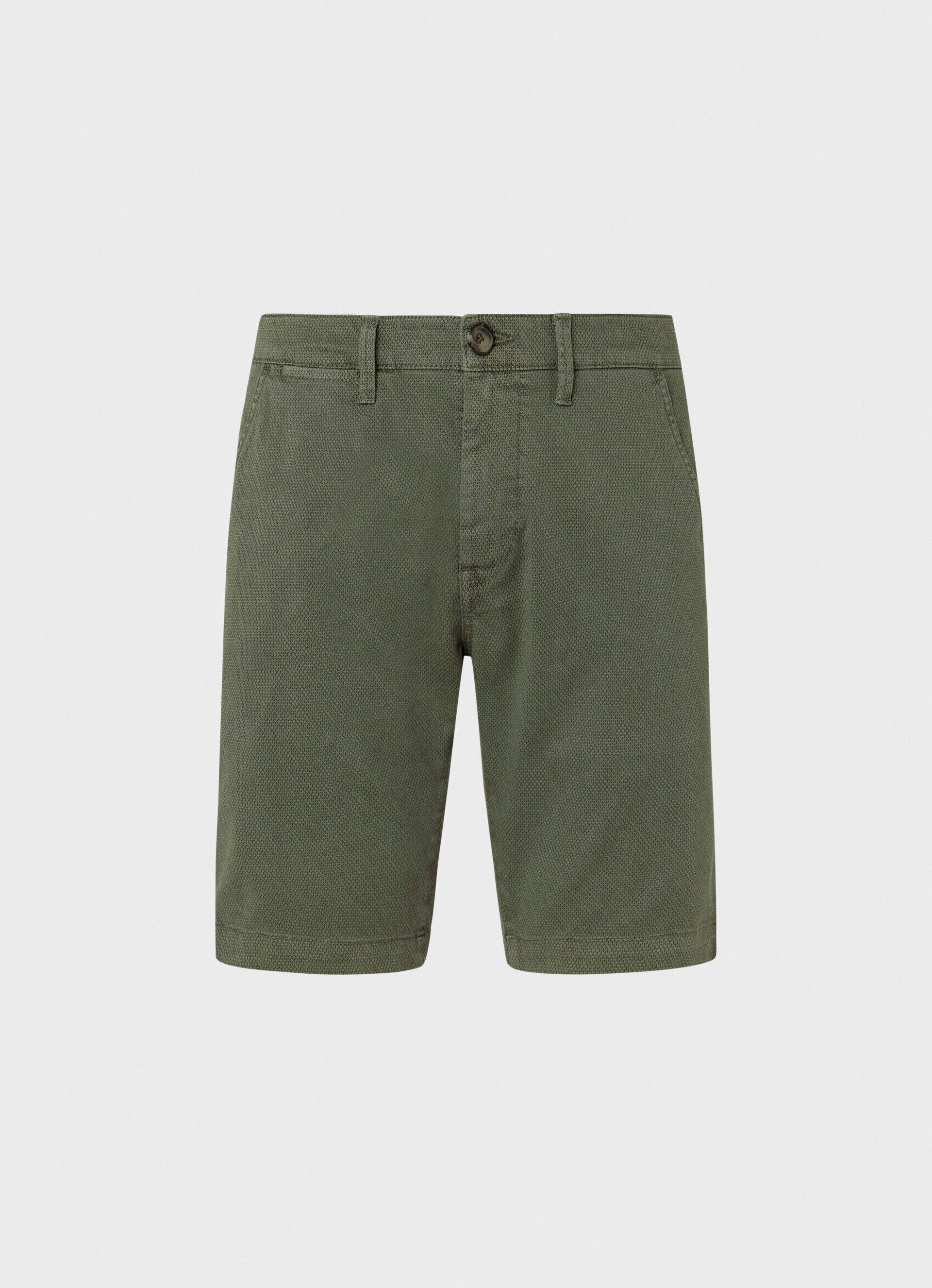 CHARLY FIT SLIM CHINESE BERMUDA - verde-esmeralda