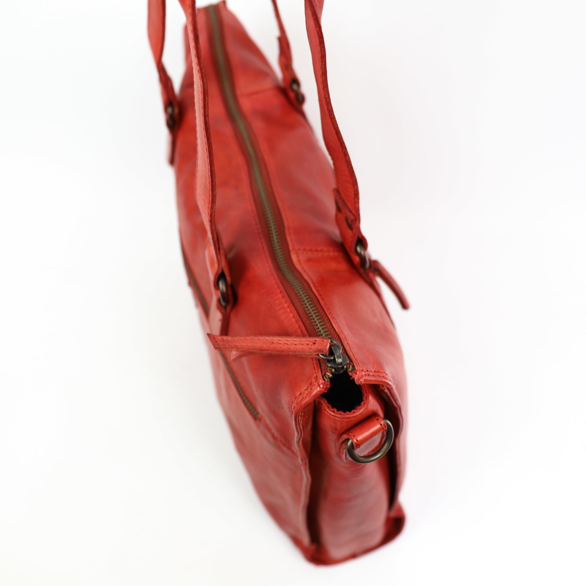 Hand-/schoudertas 'Mea' rood
