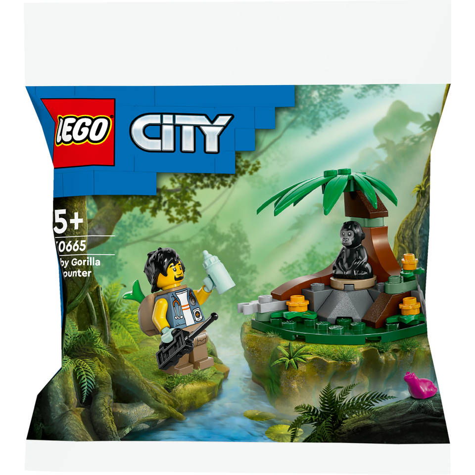 LEGO City ontmoeting met babygorilla 30665