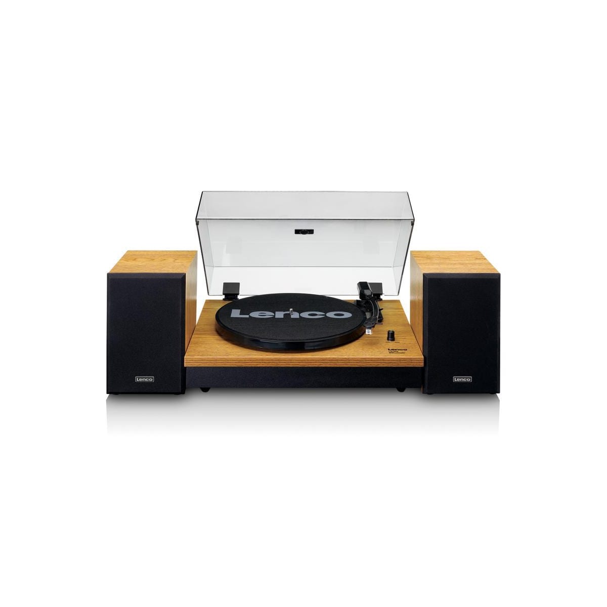 Lenco LS-300 platespiller med høyttalere (tre)