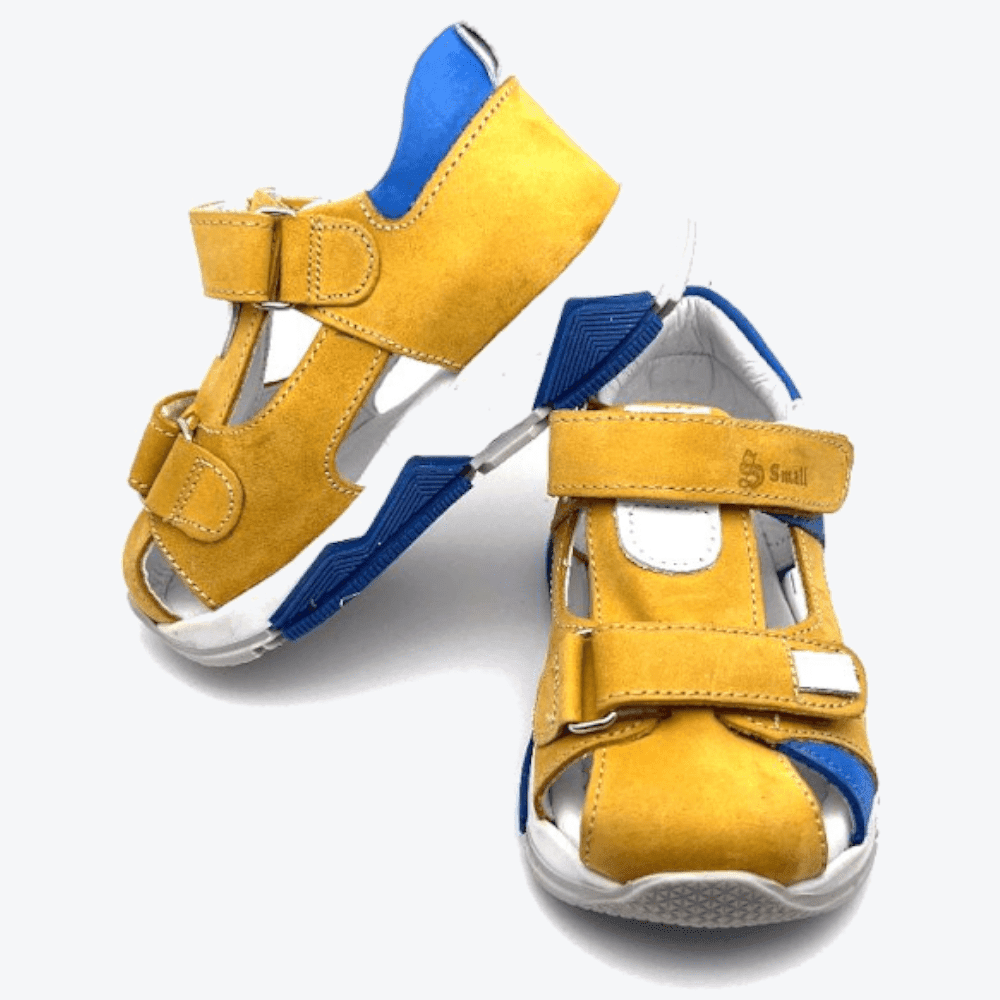 Small Foot Kindersandalen - Batur-Alp-2 - Gelb / Blau