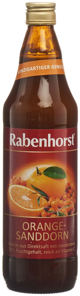 Rabenhorst Orange-Sanddorn Nektar<br>750 ml