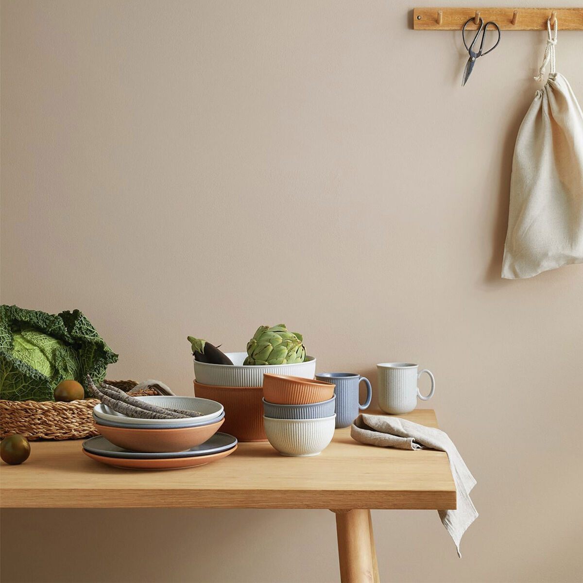 Rosenthal Thomas Clay dyp tallerken 23 cm, himmel