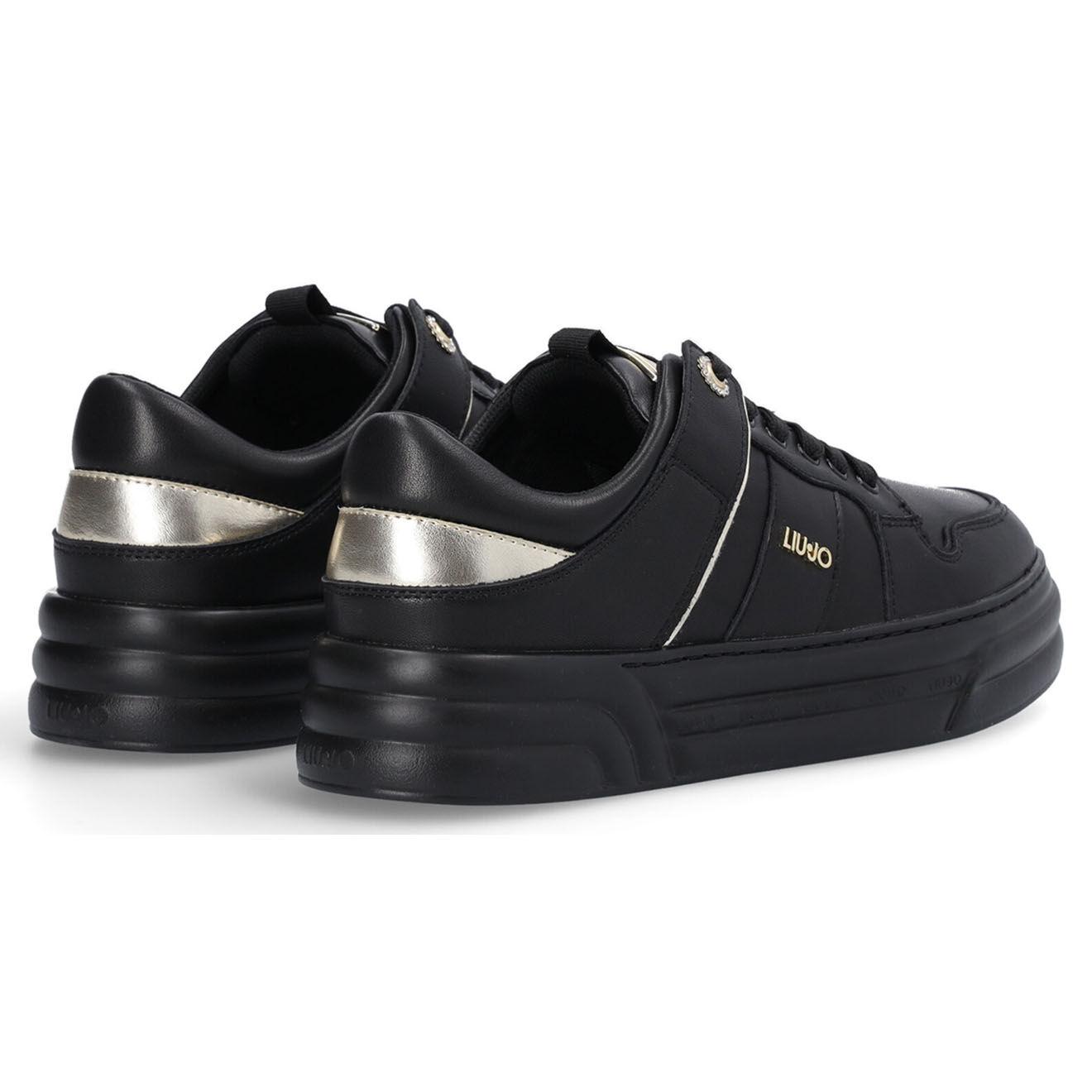Liu-Jo Sneakers en Cuir Clara noires