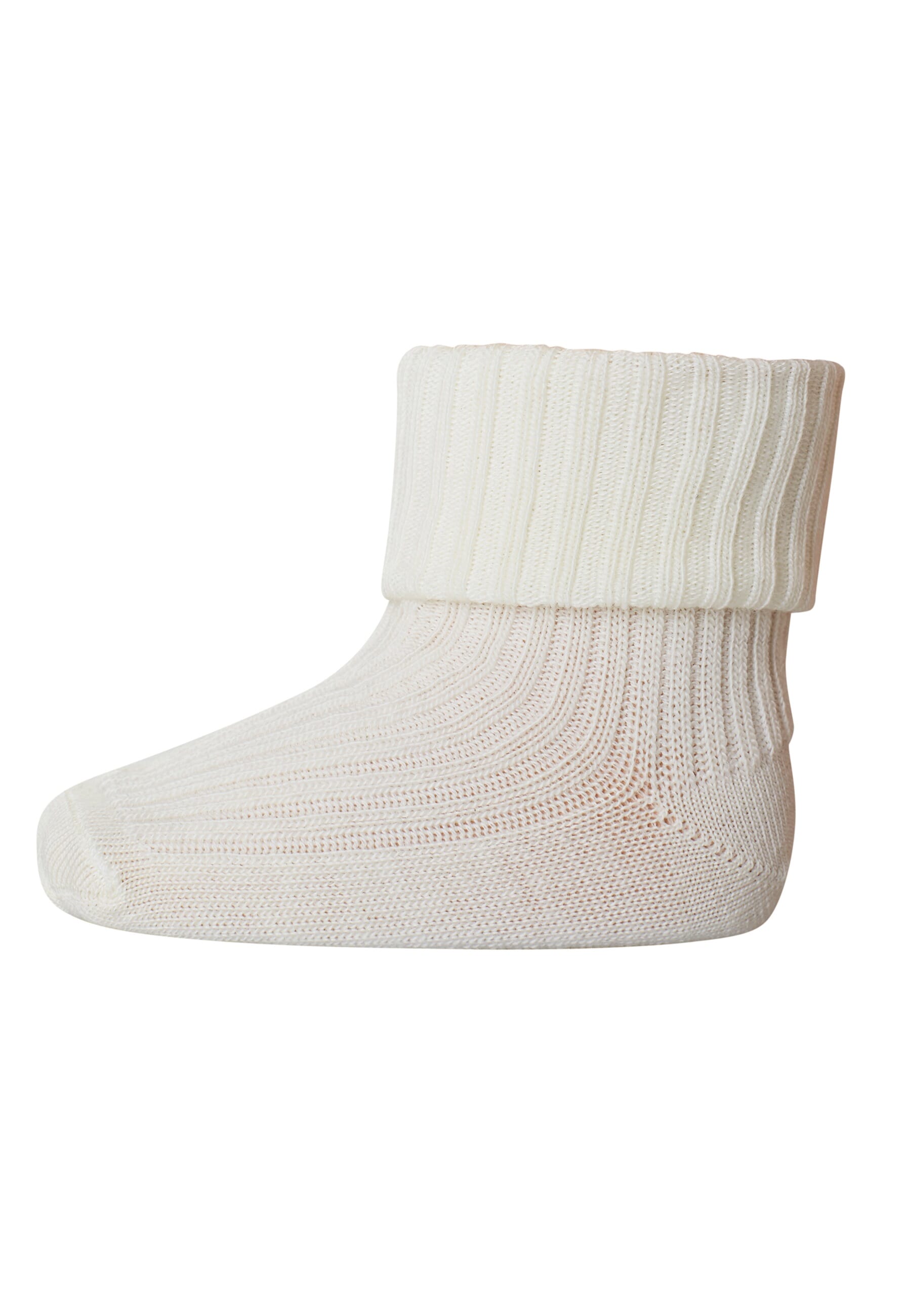 Wool Rib Baby Socks snow white - MP - Rumpetroll