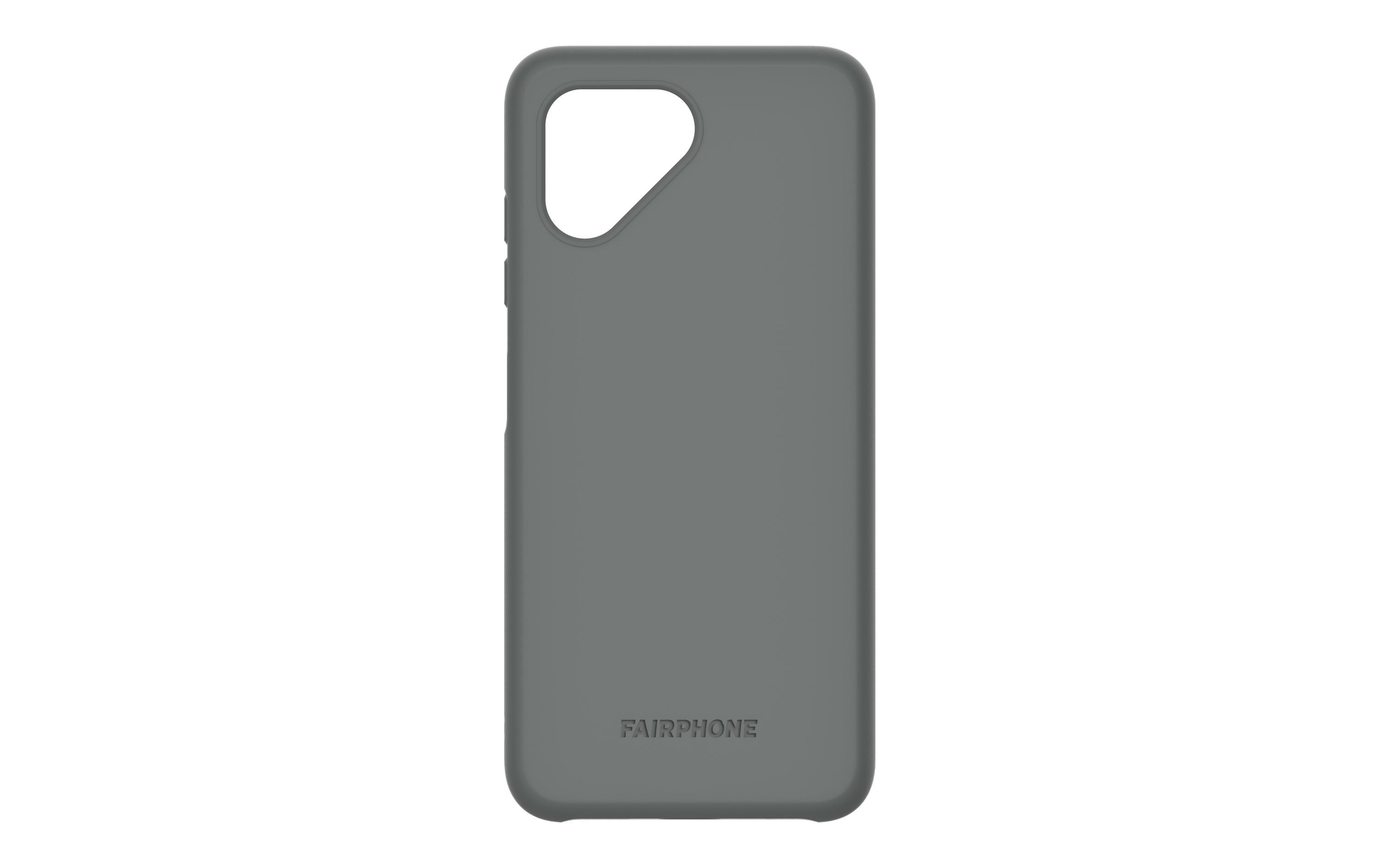 Fairphone 4 Softcase GrauSchutzhülle aus recyceltem Material für das Fairphone 4