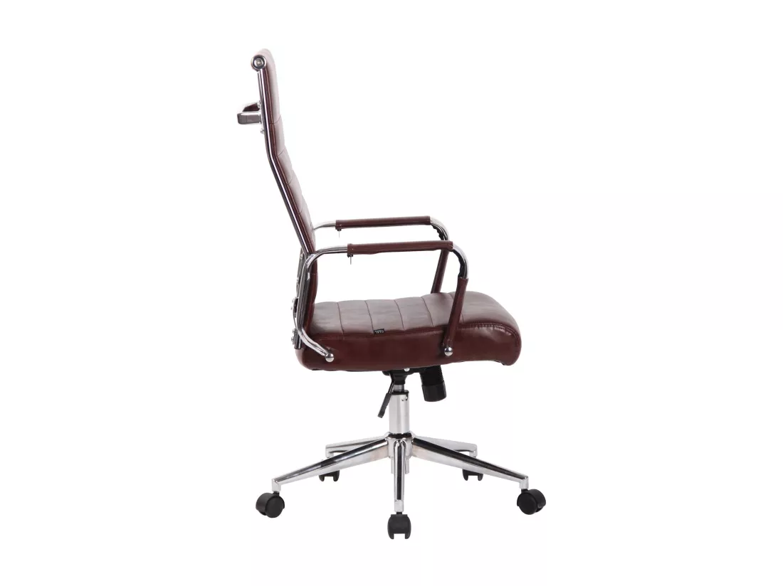 Chaise de bureau - Similicuir - Bordeaux - Kolumbus