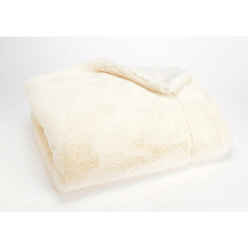 Plaid Luxe 130x170 cm Creme - AMADEUS LES PETITS
