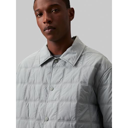 Calvin Klein Jeans Quilted Jakke, Slate Gray, L