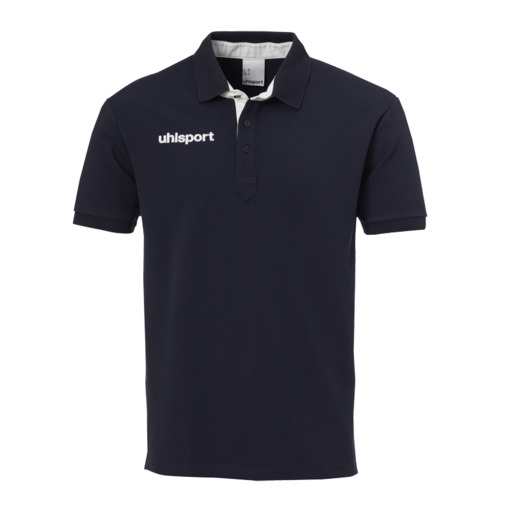 Camisa Polo Essential Prime Azul Marinho/Branco Uhlsport