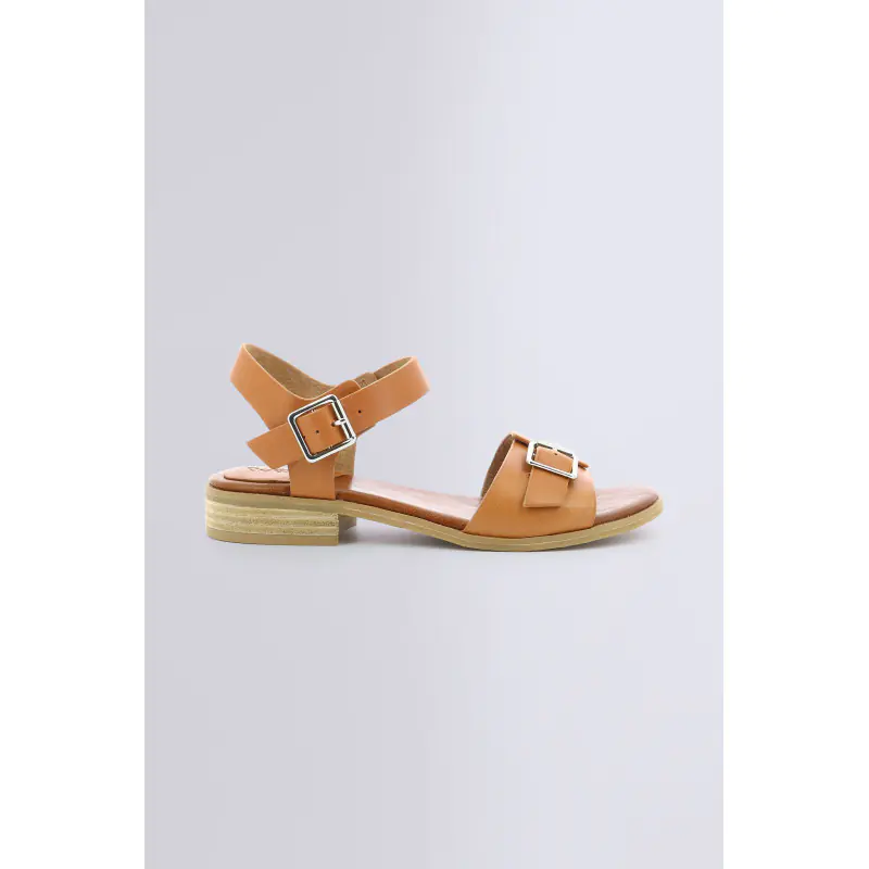 BUCIDI CAMEL SANDALES Cuir Femme