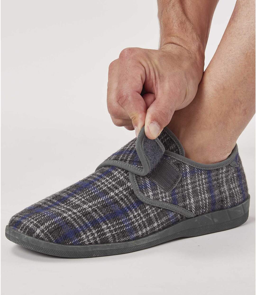 Chaussons Scratchés Doublés Sherpa