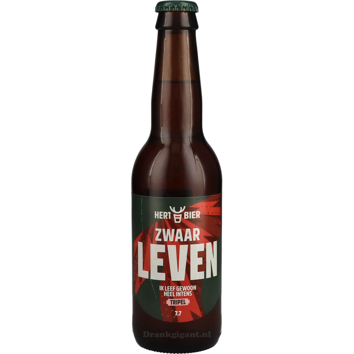 Hert Bier Zwaar Leven Tripel 33 cl