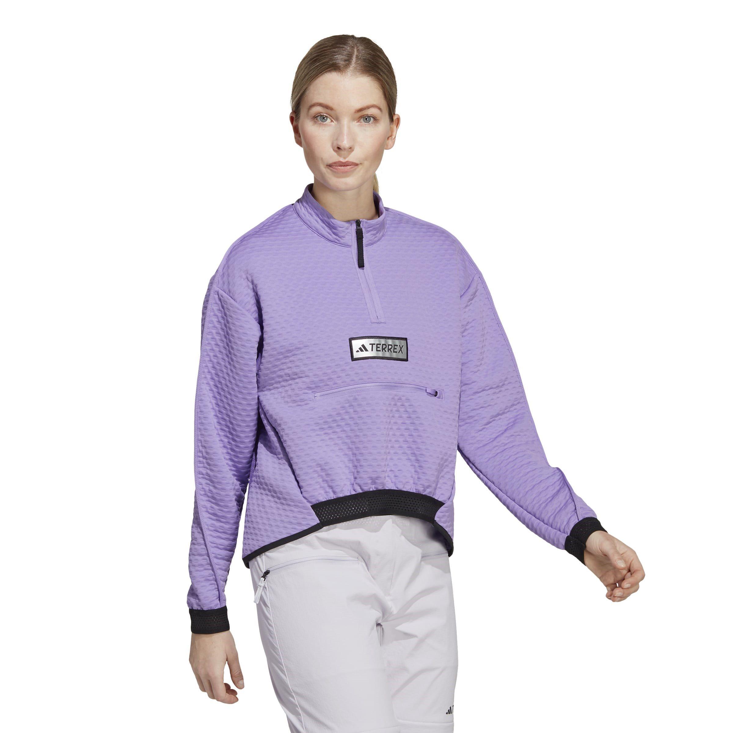 adidas Terrex Utilitas Half Zip Fleece Jacket Womens