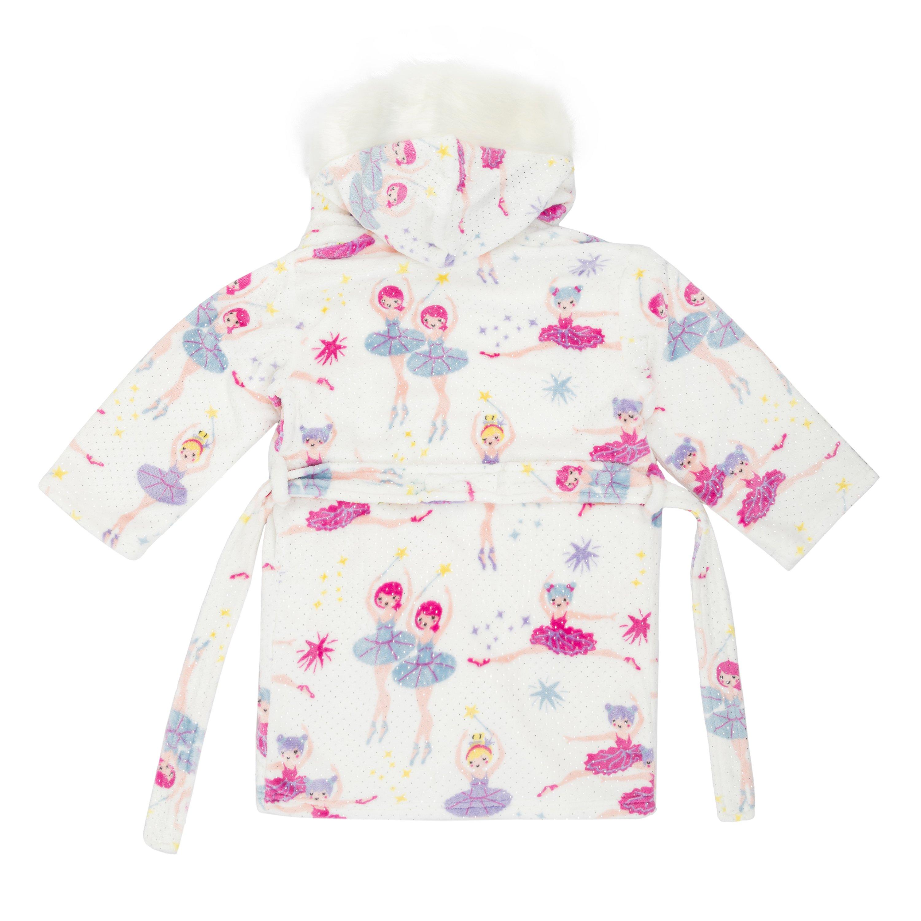 Miso Kids Girls Fairy Glitter Dressing Gown