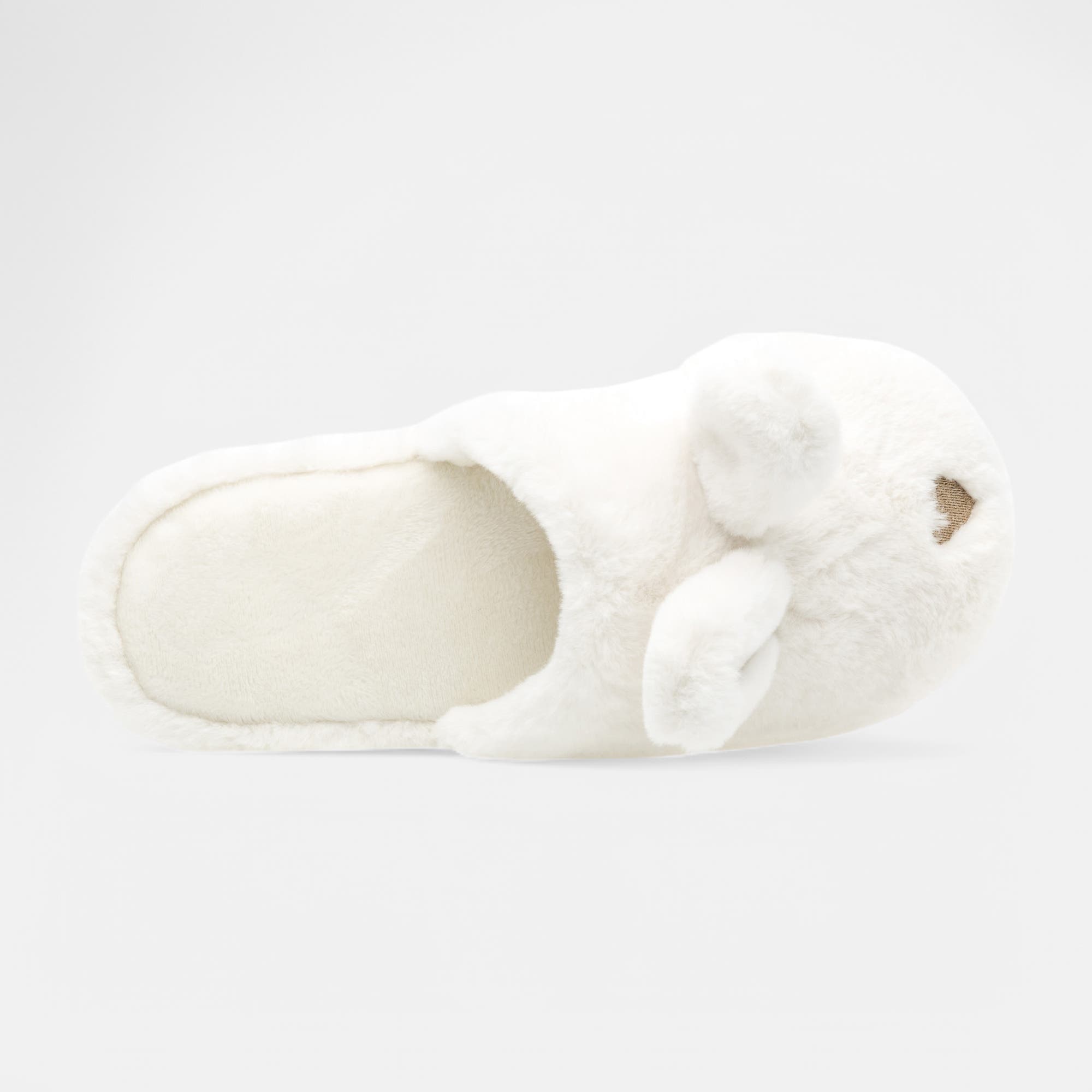 Pantoufles botillons Femme ecru