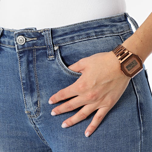 Jean Slim Femme Bleu Denim