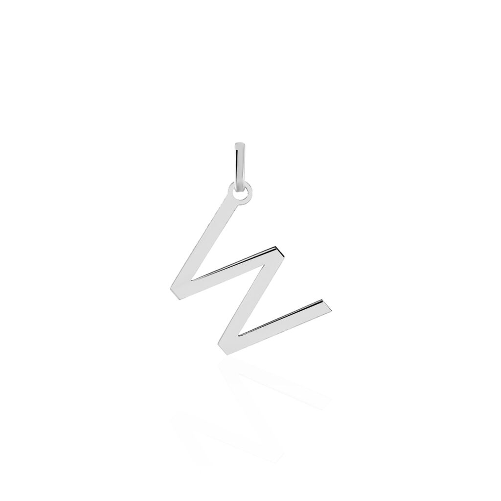 Pendentif Ionia Lettre Or Blanc