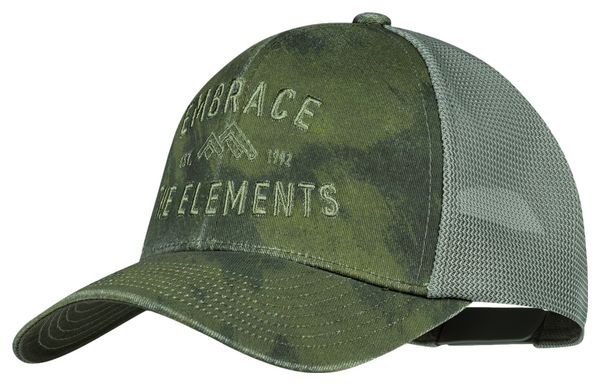 Casquette Buff Explore Trucker Gris/Vert