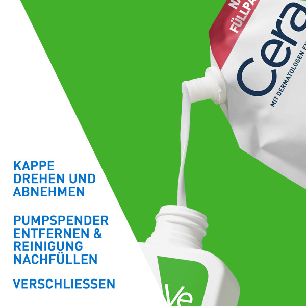 CERAVE Hydra Cleans<br>473 ml, Refill englisch französisch