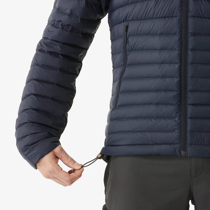 Decathlon Forclaz - Jaqueta puffer com capuz Forclaz MT100 para homem
