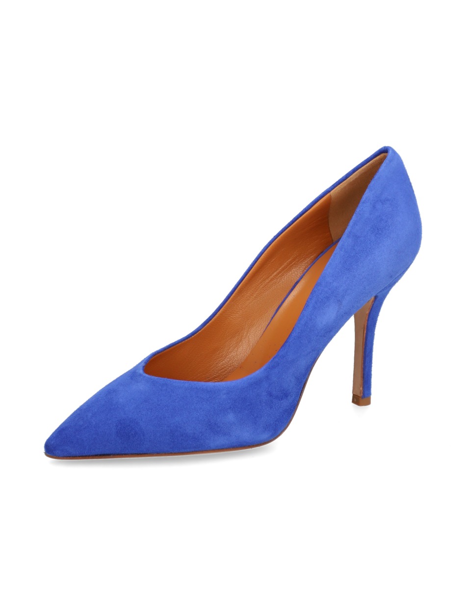 Veloursleder Pumps