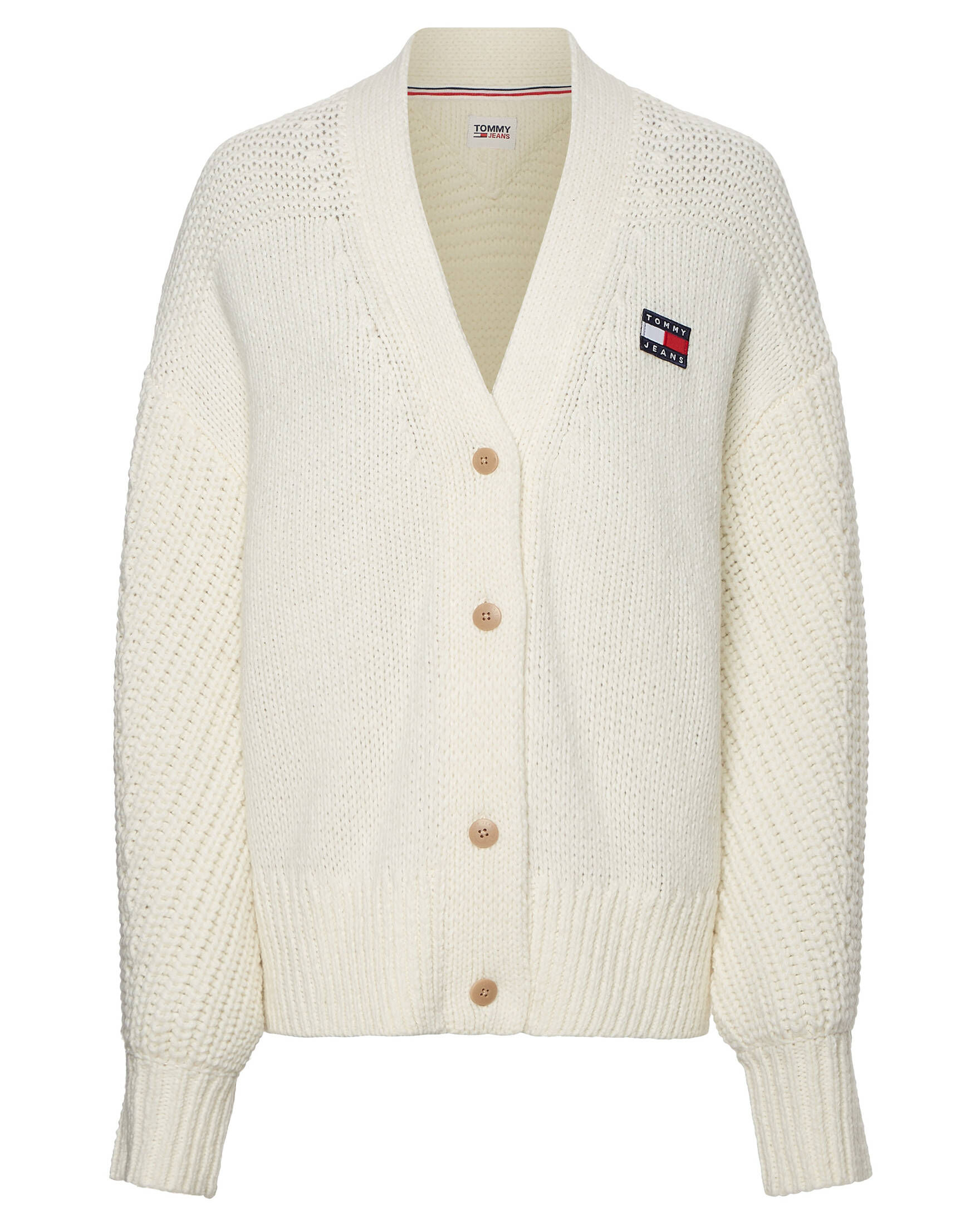 Tommy Jeans| Damen Strickjacke TJW OVRSZD BADGE CARDIGAN