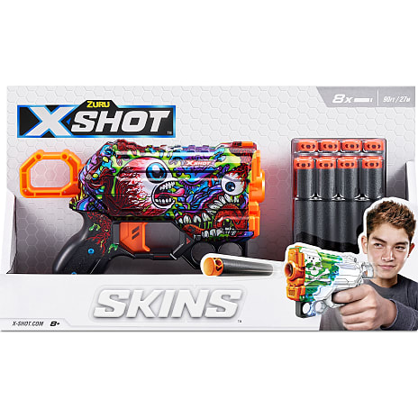 XSHOT Skins blaster - flere varianter - assorteret