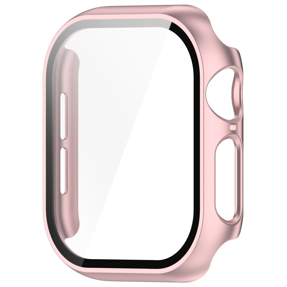 Apple Watch Series 11 / Series 10 (46 mm) Hardcase Bumper   Display Schutzfolie - Roségold