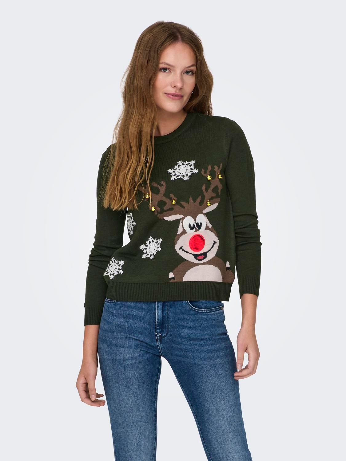 ONLXMAS Strickpullover Rosin