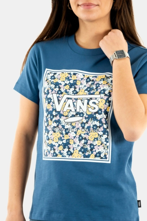 tee shirt vans deco box 5tu1 true navy