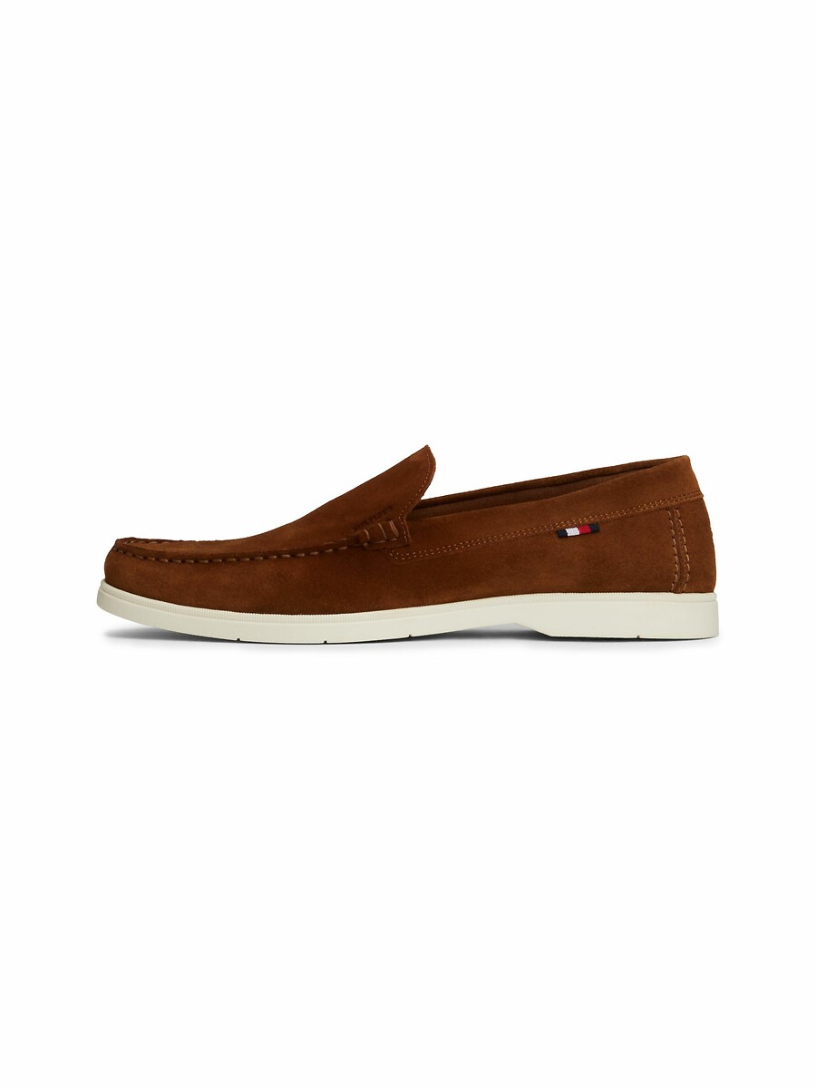 TOMMY HILFIGER<br>Mocassins em camurça