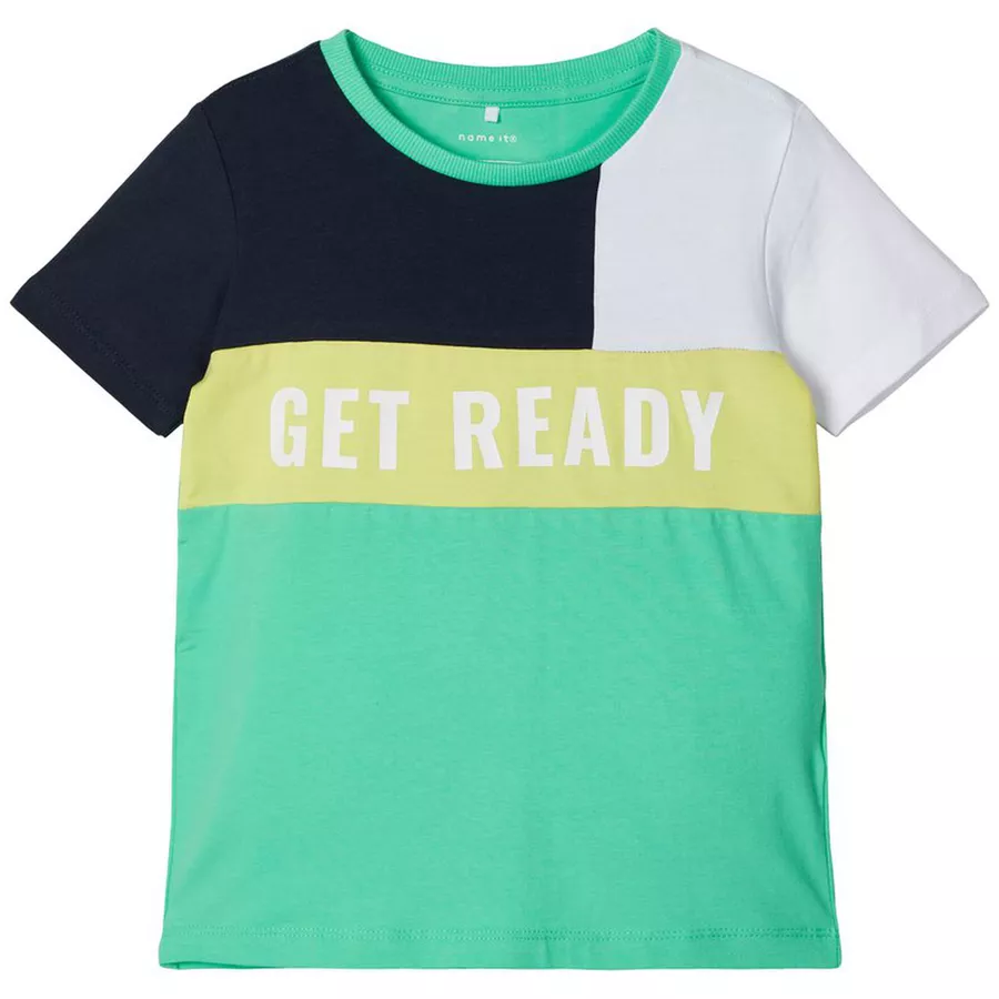 name it T-Shirt NMMHANK Spring Blue