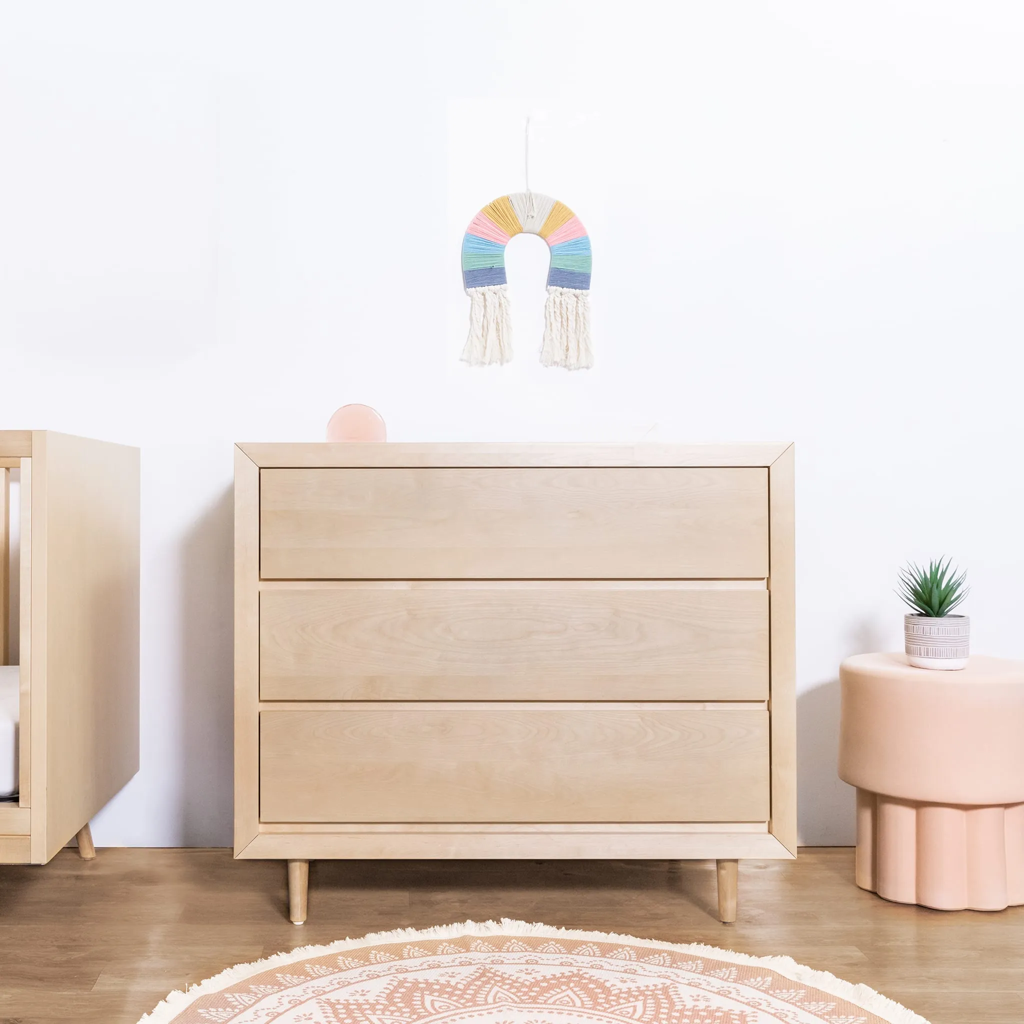 Babyletto Bureau 3 Tiroirs Nifty - Bouleau Naturel