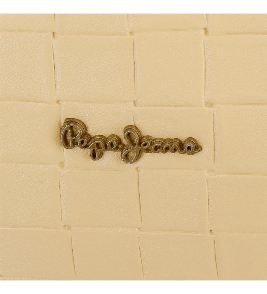 Bolsa de ombro amarela Pepe Jeans Naiara - 23x15x5,5cm -