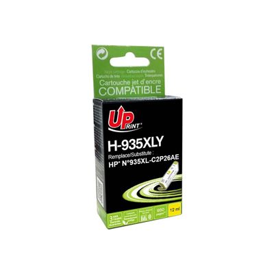 Cartouche compatible HP 935XL - jaune - Uprint