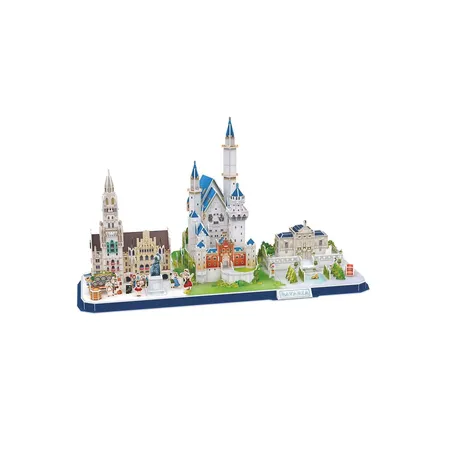 Revell 3D Puzzle Bayern Skyline, 178 Teile