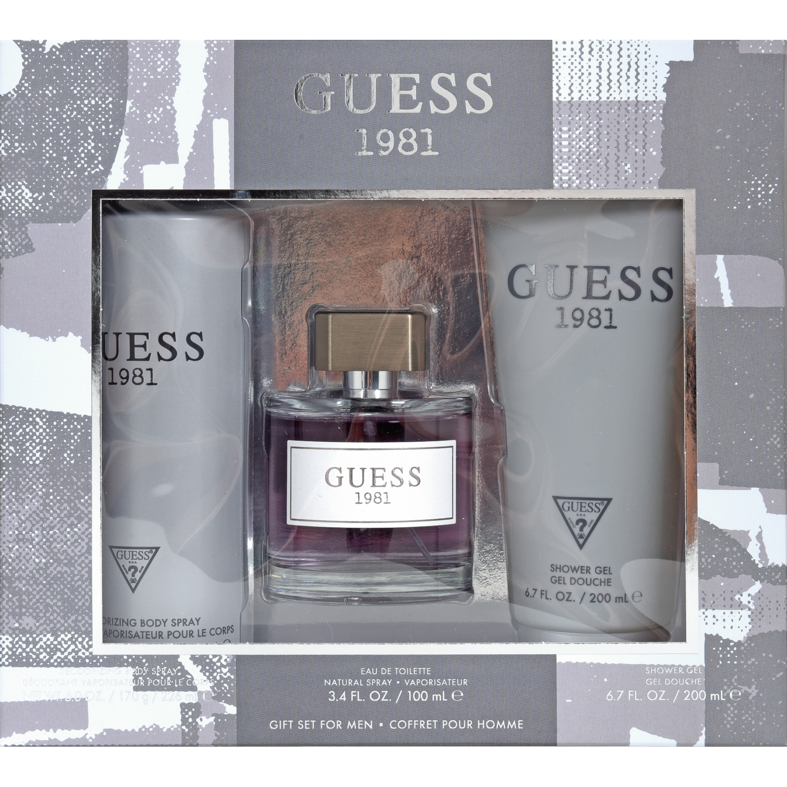 Guess 1981 pour Homme Duftset, 3-teilig