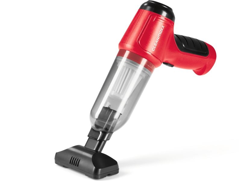 CLEANmaxx Akku-Handsauger Zyklon Plus Rot Kleiner und leistungsstarker Staubsauger