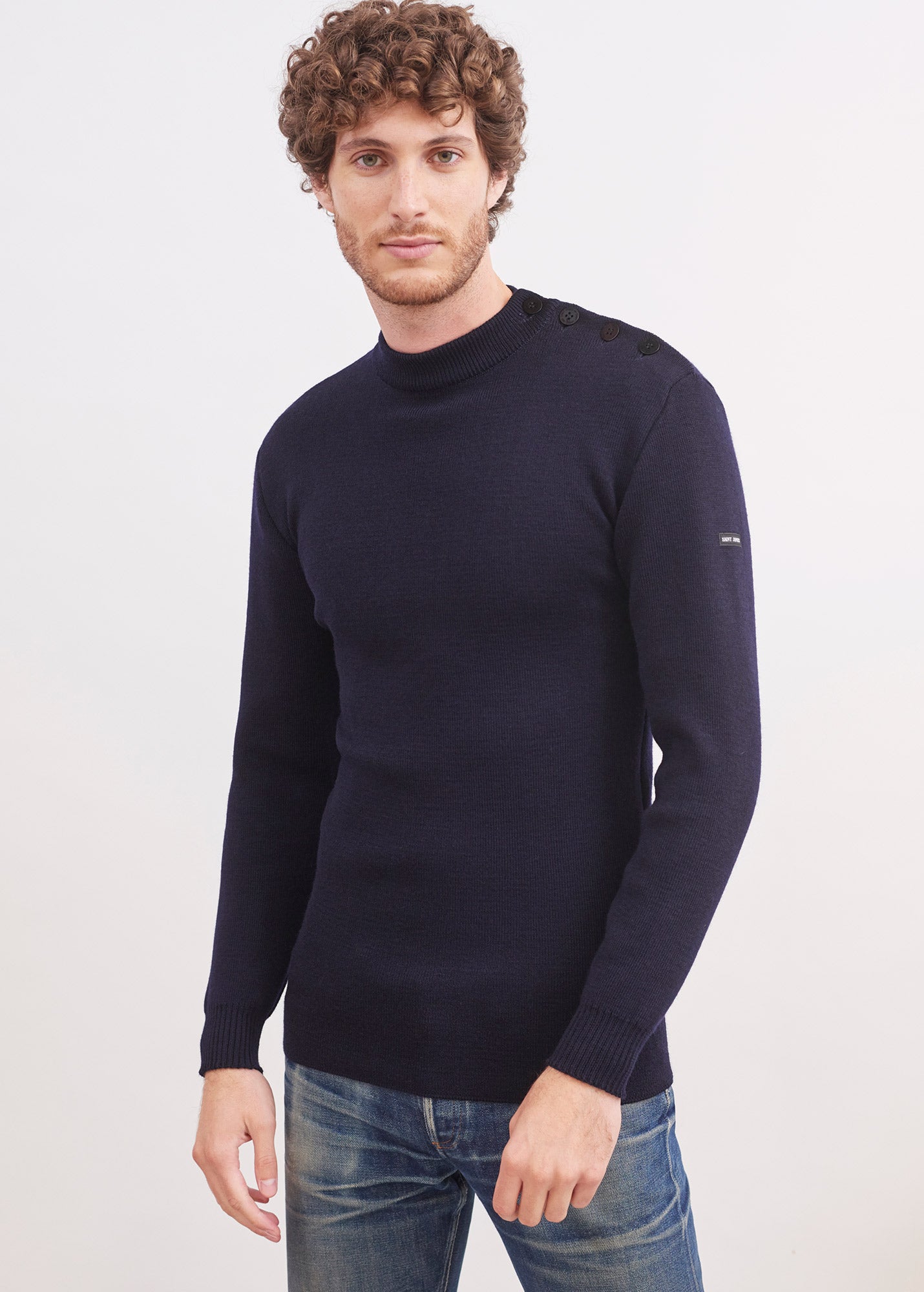 Pull marin uni Officier