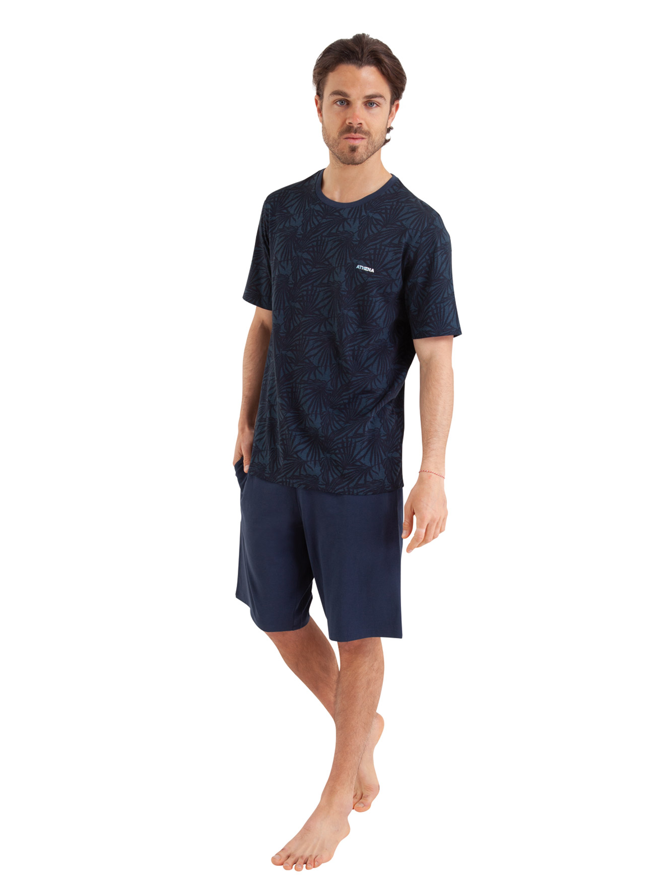 Pyjashort en jersey pur coton