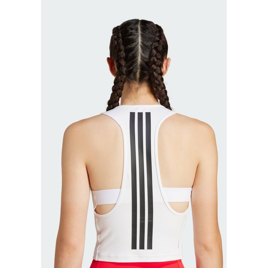 Adidas Débardeur brassière dos nageur 3 bandes Power