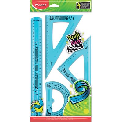 Maped Twist'n Flex - Kit de traçage flexible 4 pièces